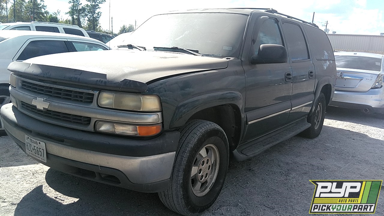 2002 CHEVROLET SUBURBAN 1500 partes disponibles