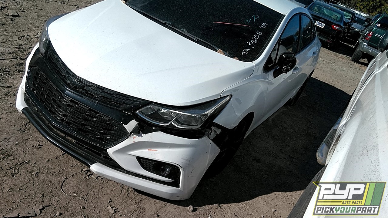 2017 CHEVROLET CRUZE partes disponibles