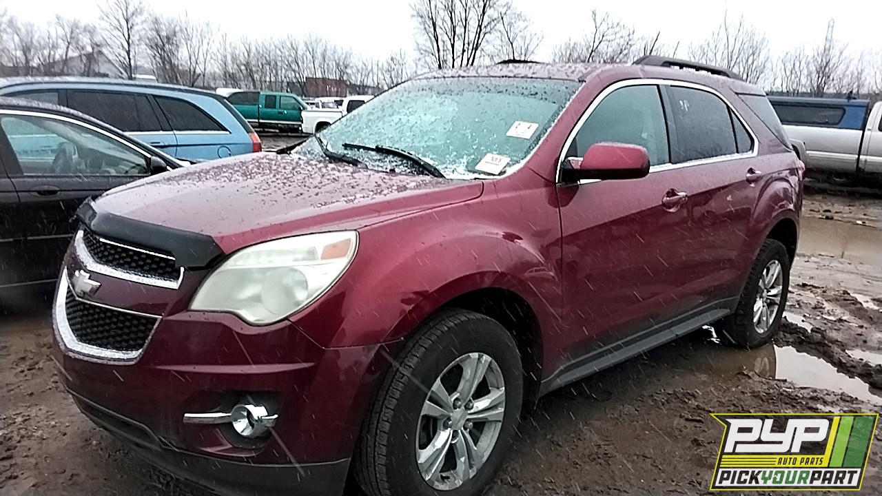 2012 CHEVROLET EQUINOX partes disponibles