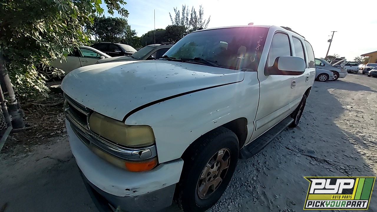 2004 CHEVROLET TAHOE partes disponibles