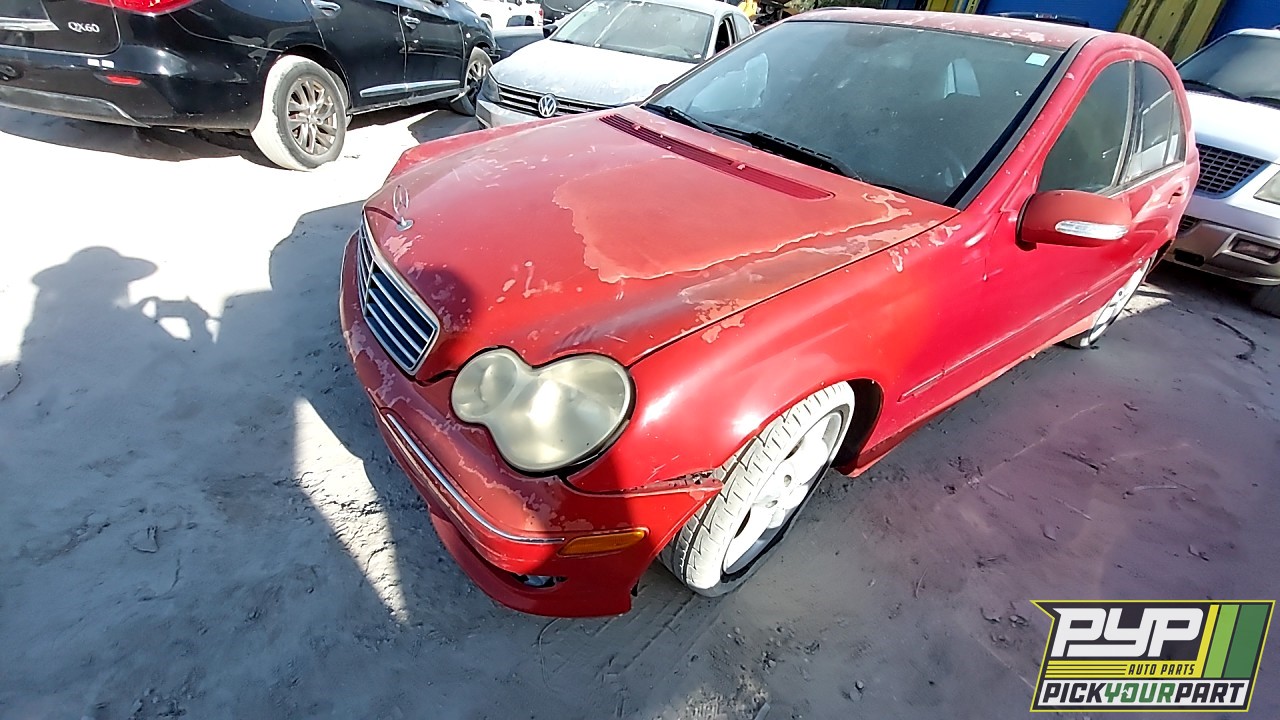 2006 MERCEDES-BENZ C230 partes disponibles