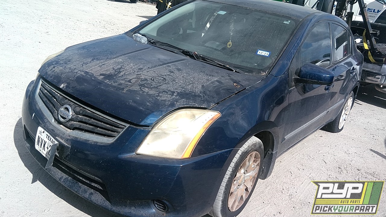 2010 NISSAN SENTRA partes disponibles