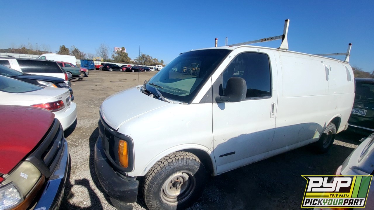 2001 CHEVROLET EXPRESS 1500 available for parts