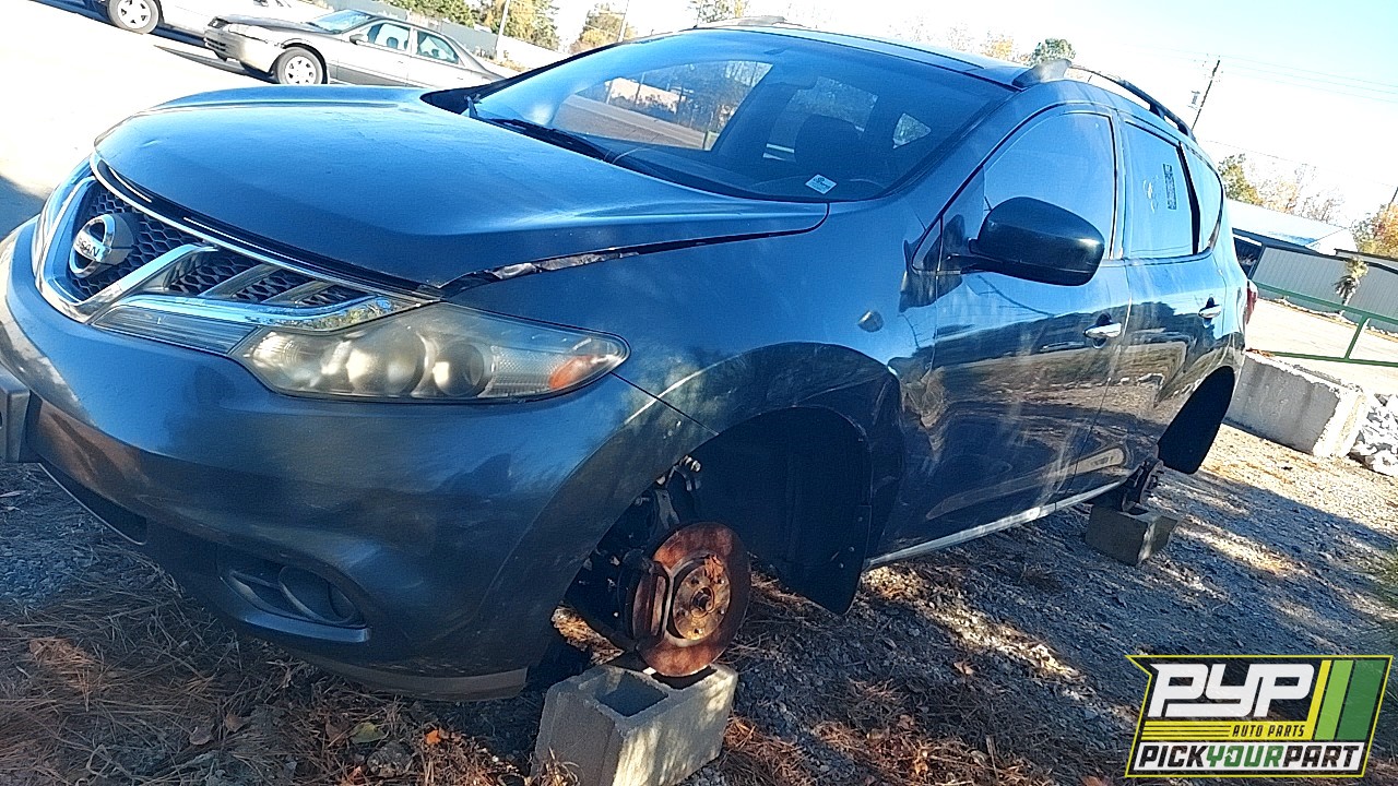 2011 NISSAN MURANO partes disponibles
