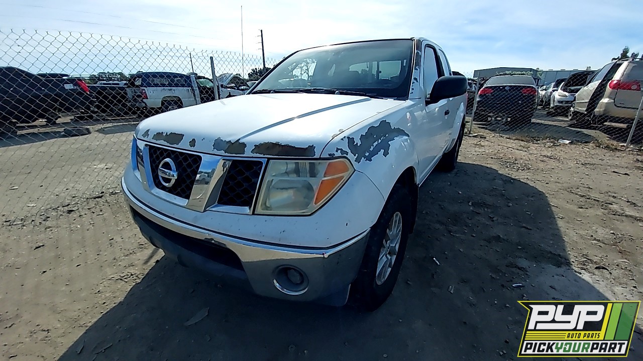2007 NISSAN FRONTIER partes disponibles
