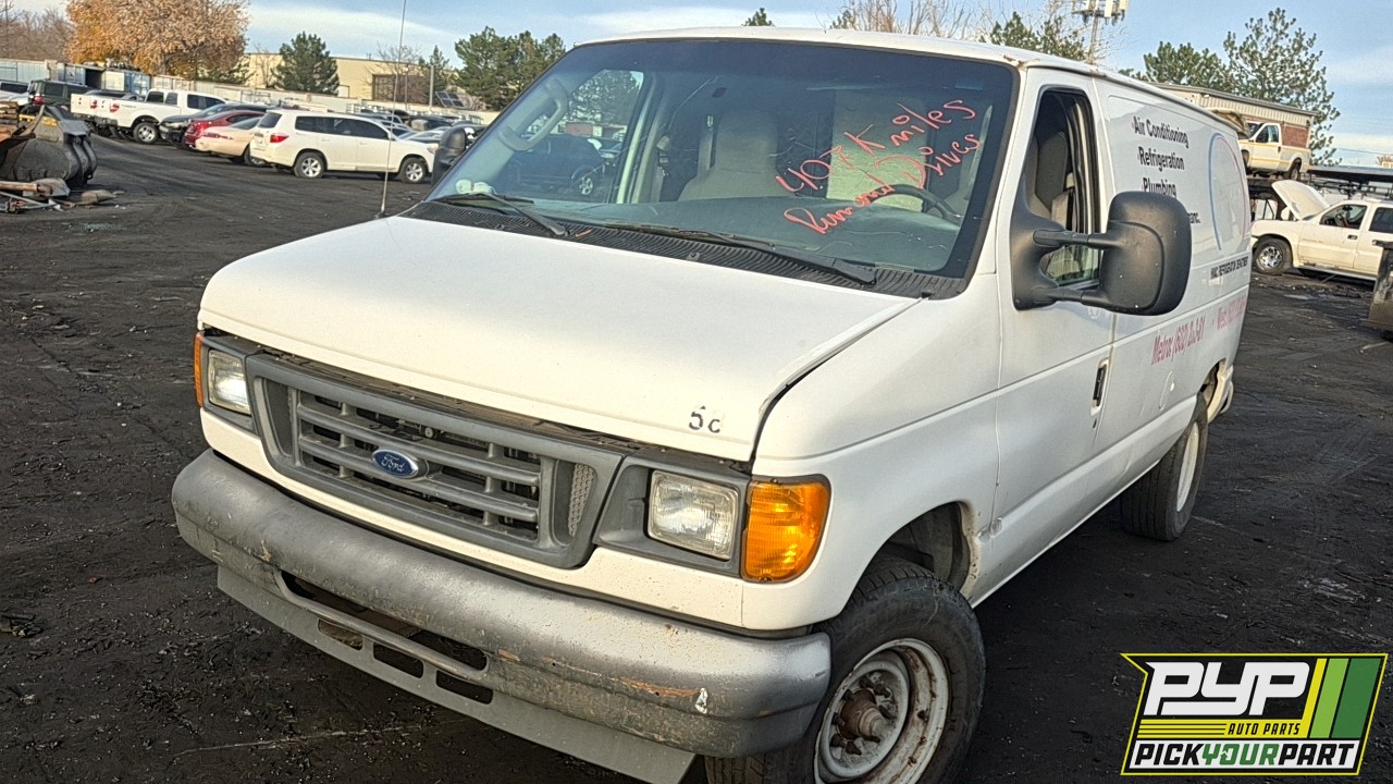 2005 FORD E-250 available for parts