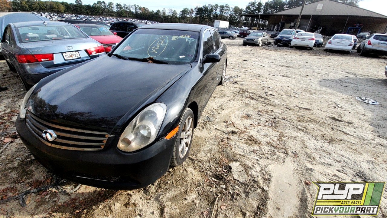 2006 INFINITI G35 available for parts