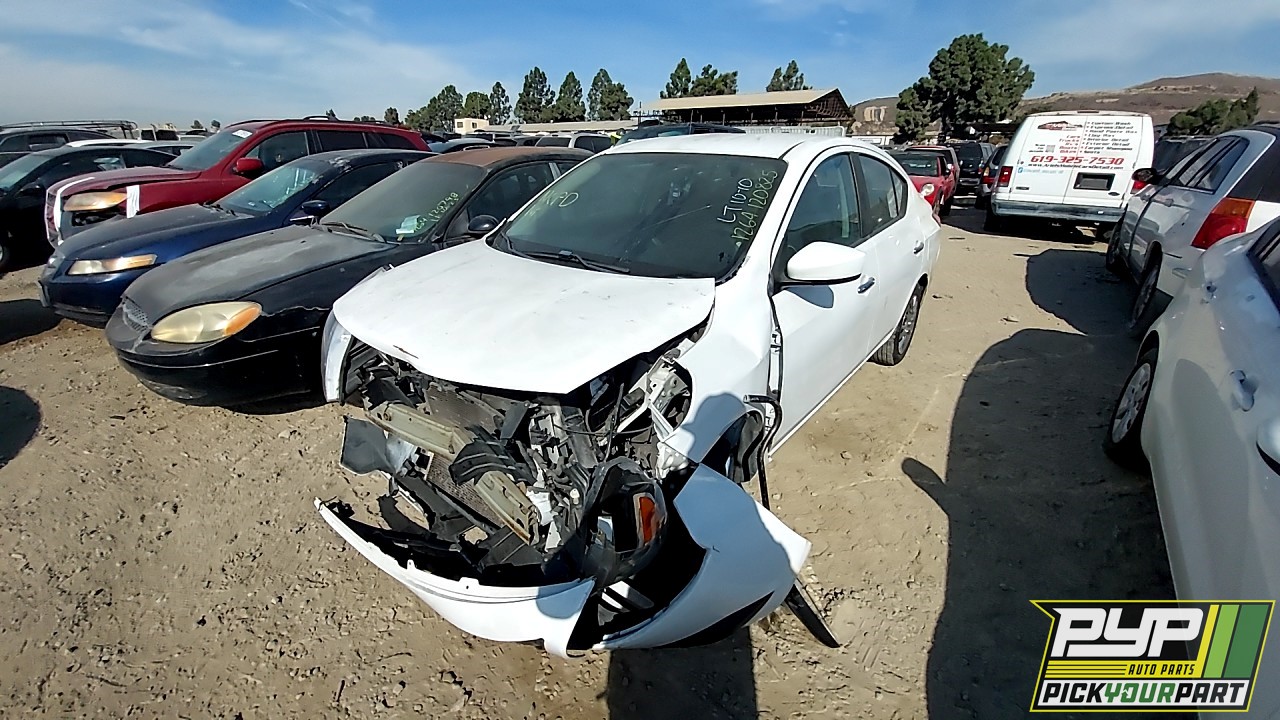 2018 NISSAN VERSA available for parts