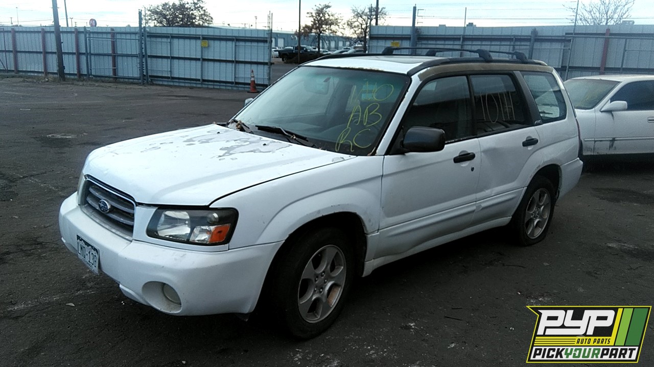 2004 SUBARU FORESTER partes disponibles