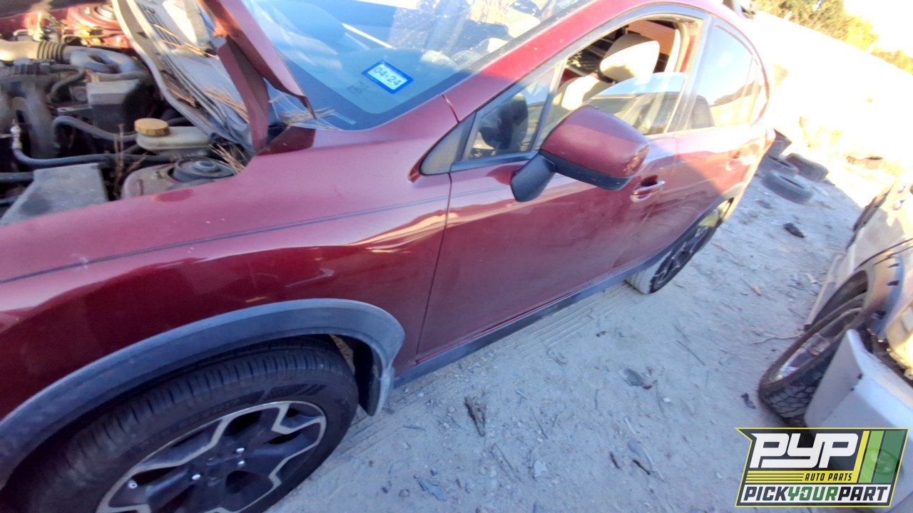 2013 SUBARU XV CROSSTREK partes disponibles