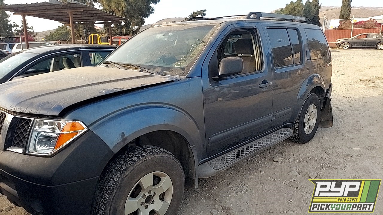 2006 NISSAN PATHFINDER partes disponibles