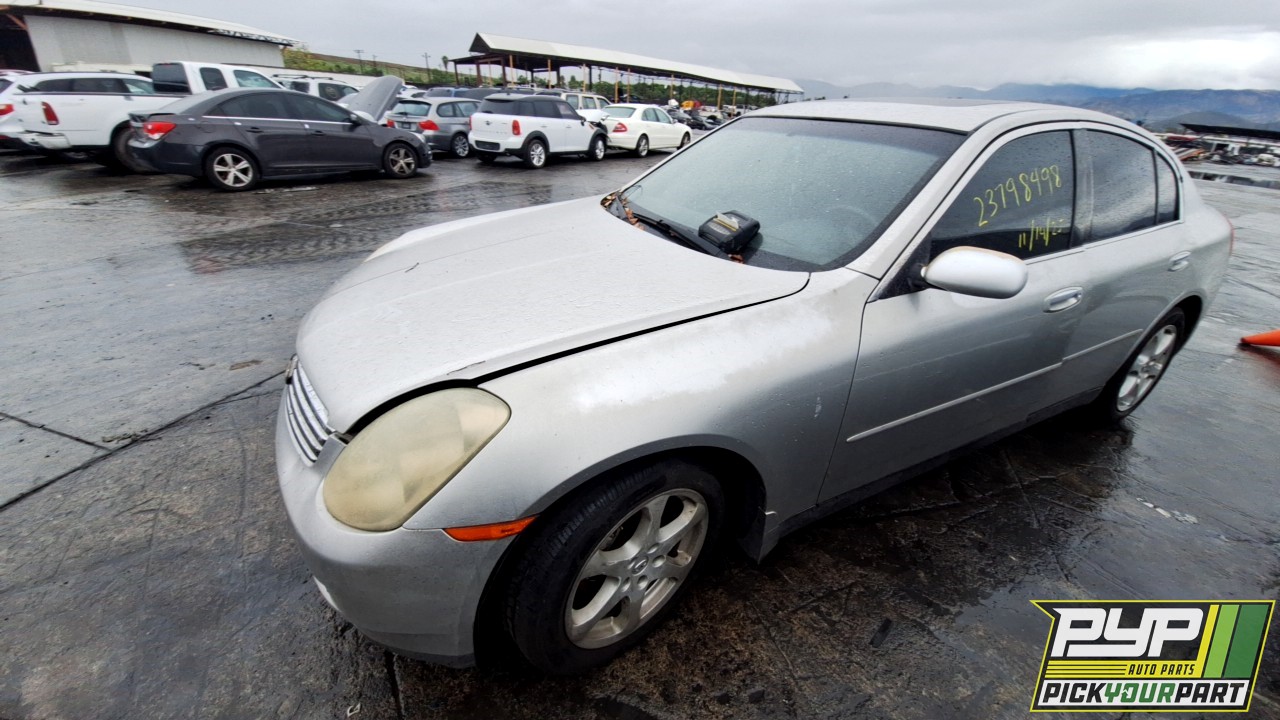 2003 INFINITI G35 available for parts