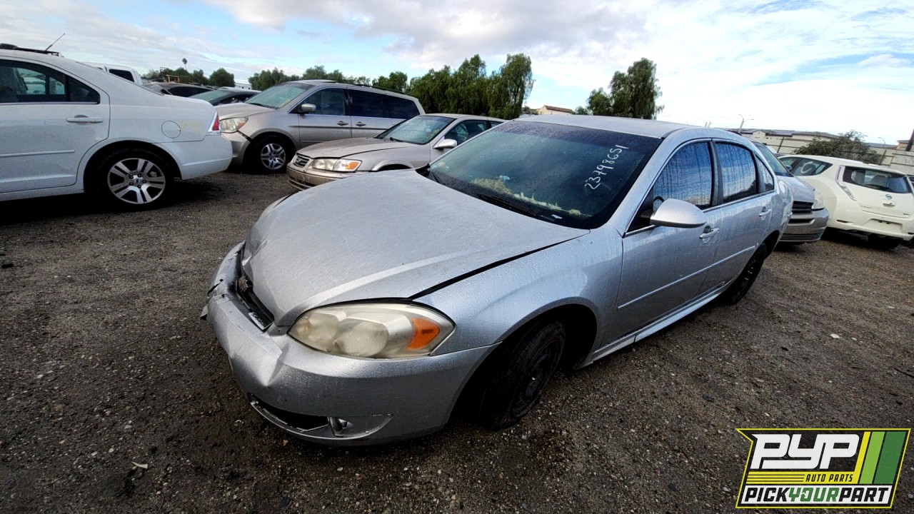 2011 CHEVROLET IMPALA partes disponibles