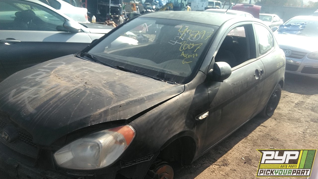 2007 HYUNDAI ACCENT available for parts