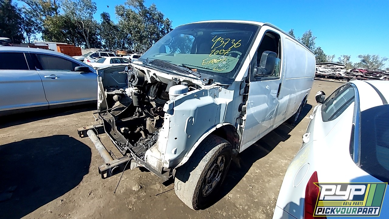 2007 CHEVROLET EXPRESS 2500 partes disponibles