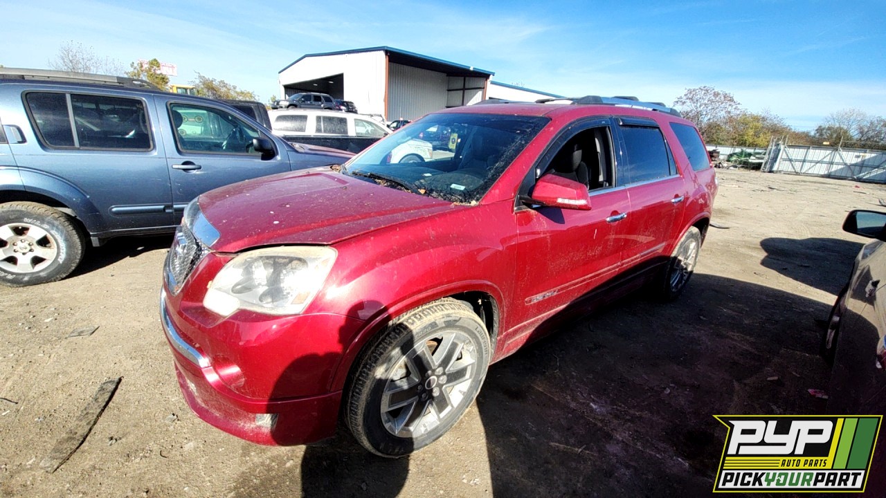 2012 GMC ACADIA partes disponibles