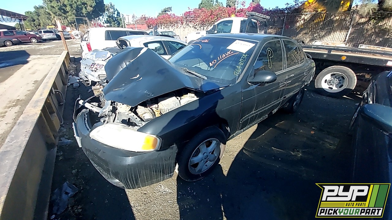 2002 NISSAN SENTRA available for parts