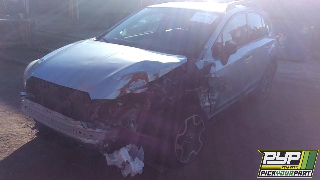 2015 SUBARU XV CROSSTREK available for parts