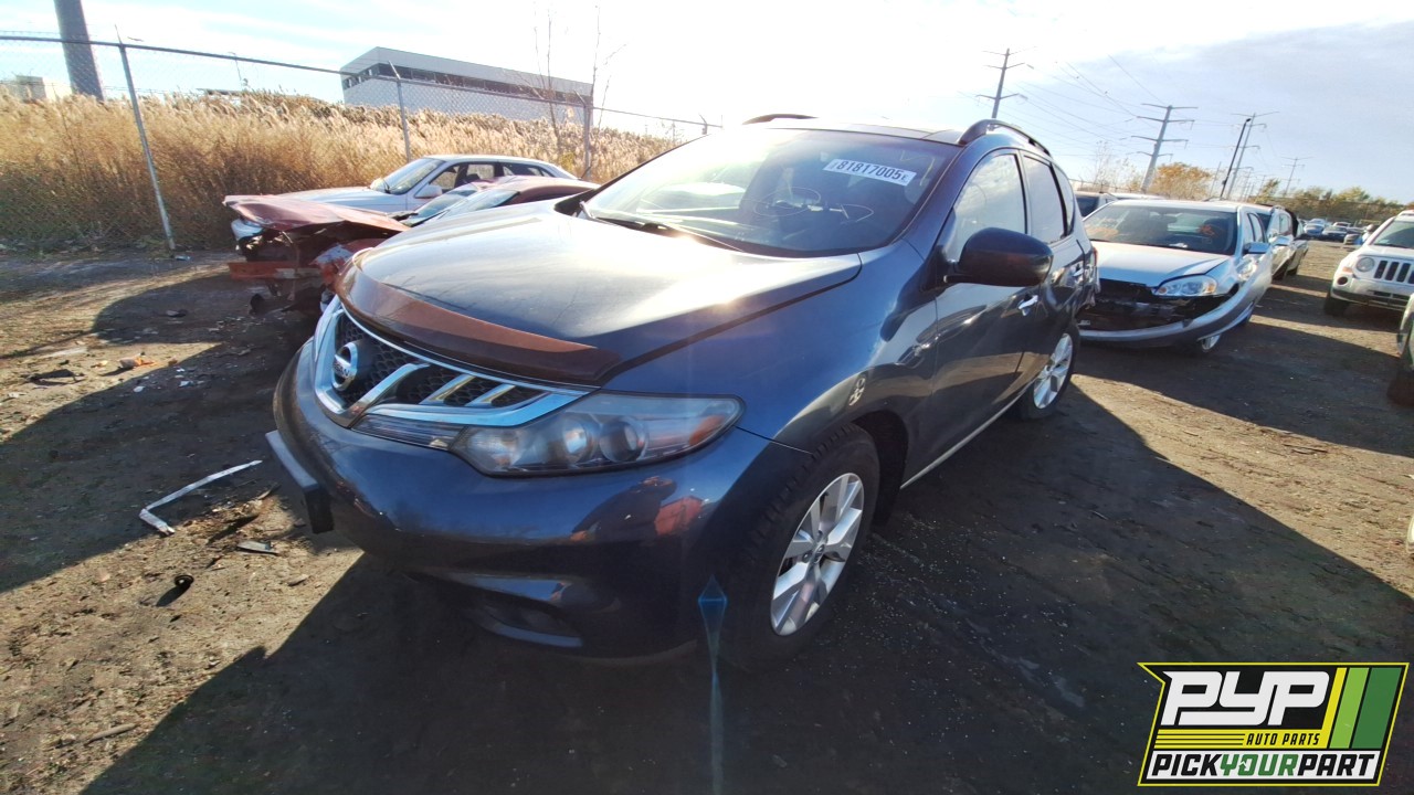 2012 NISSAN MURANO available for parts