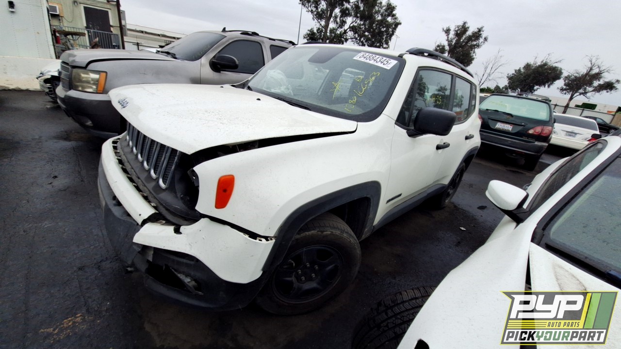 2018 JEEP RENEGADE partes disponibles