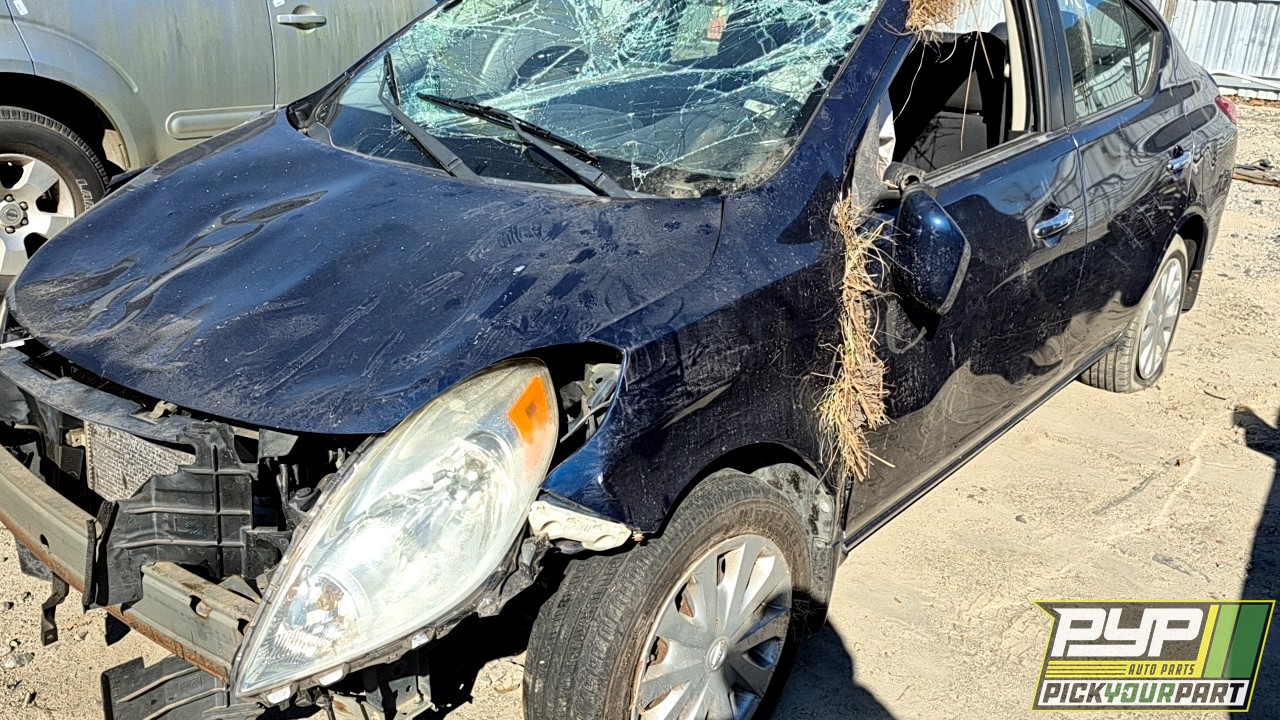 2012 NISSAN VERSA partes disponibles