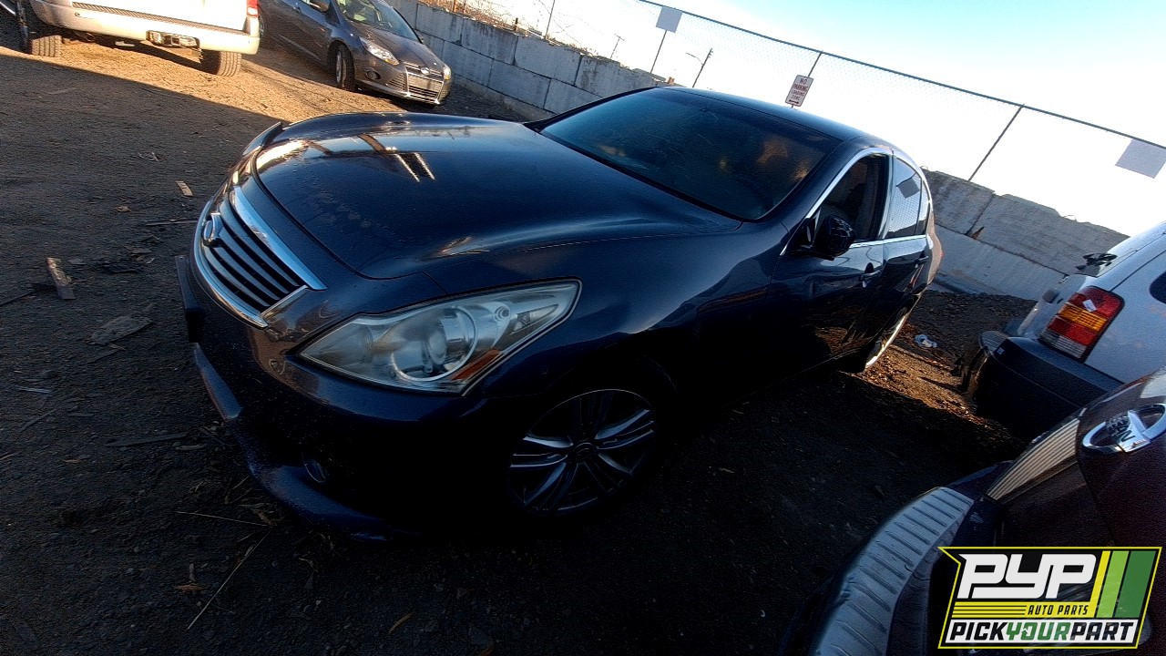2012 INFINITI G25 available for parts