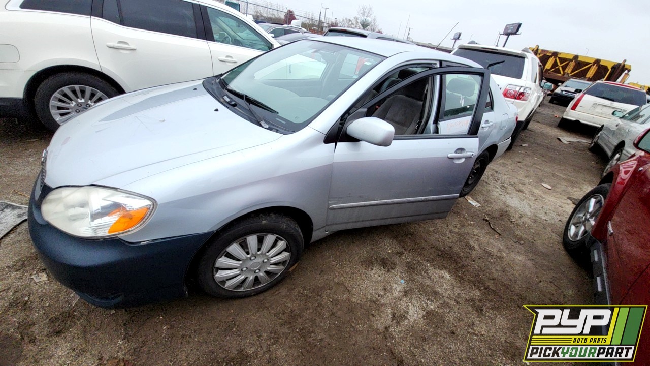 2006 TOYOTA COROLLA partes disponibles