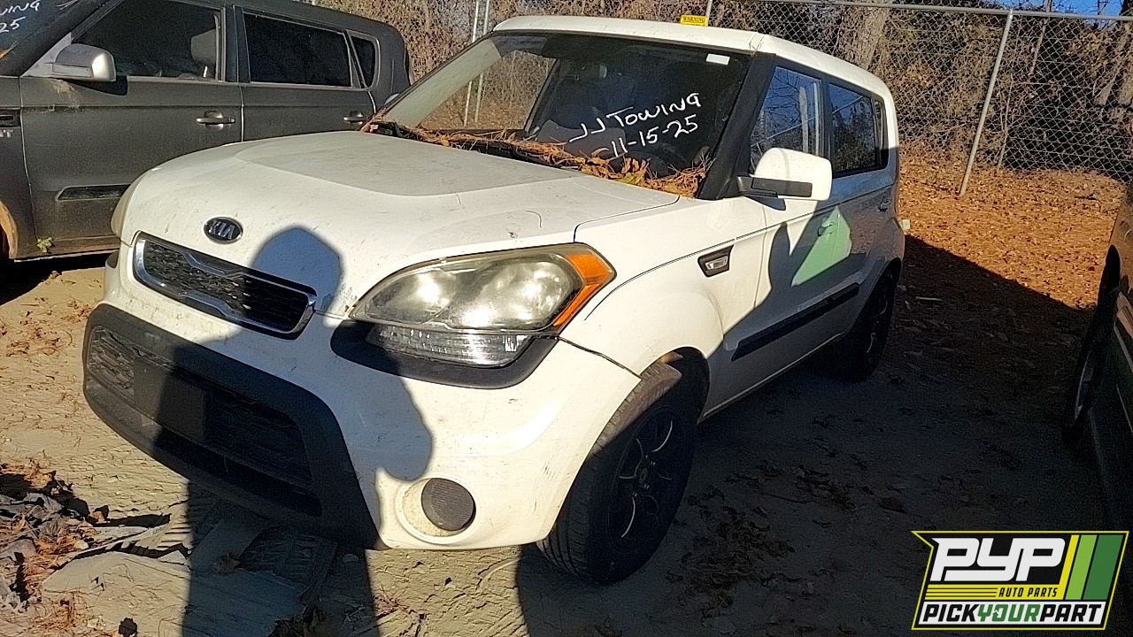 2012 KIA SOUL partes disponibles