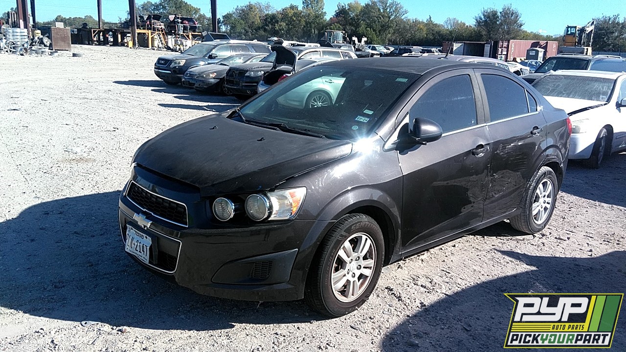 2014 CHEVROLET SONIC partes disponibles