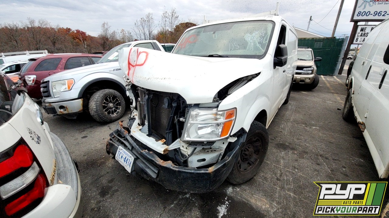 2017 NISSAN NV1500 partes disponibles