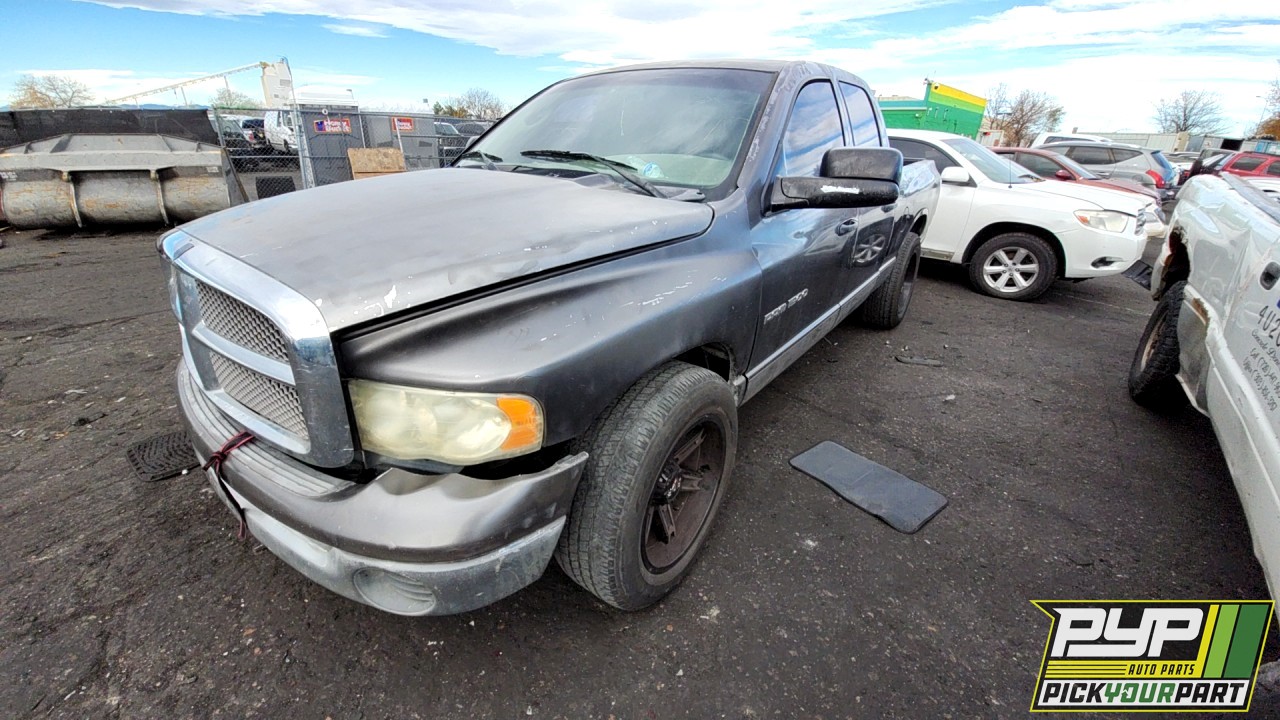 2002 DODGE RAM 1500 available for parts