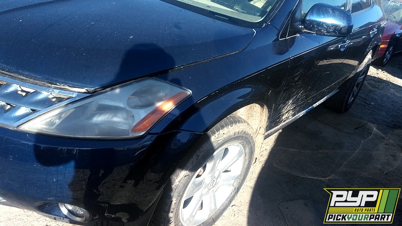2007 NISSAN MURANO partes disponibles