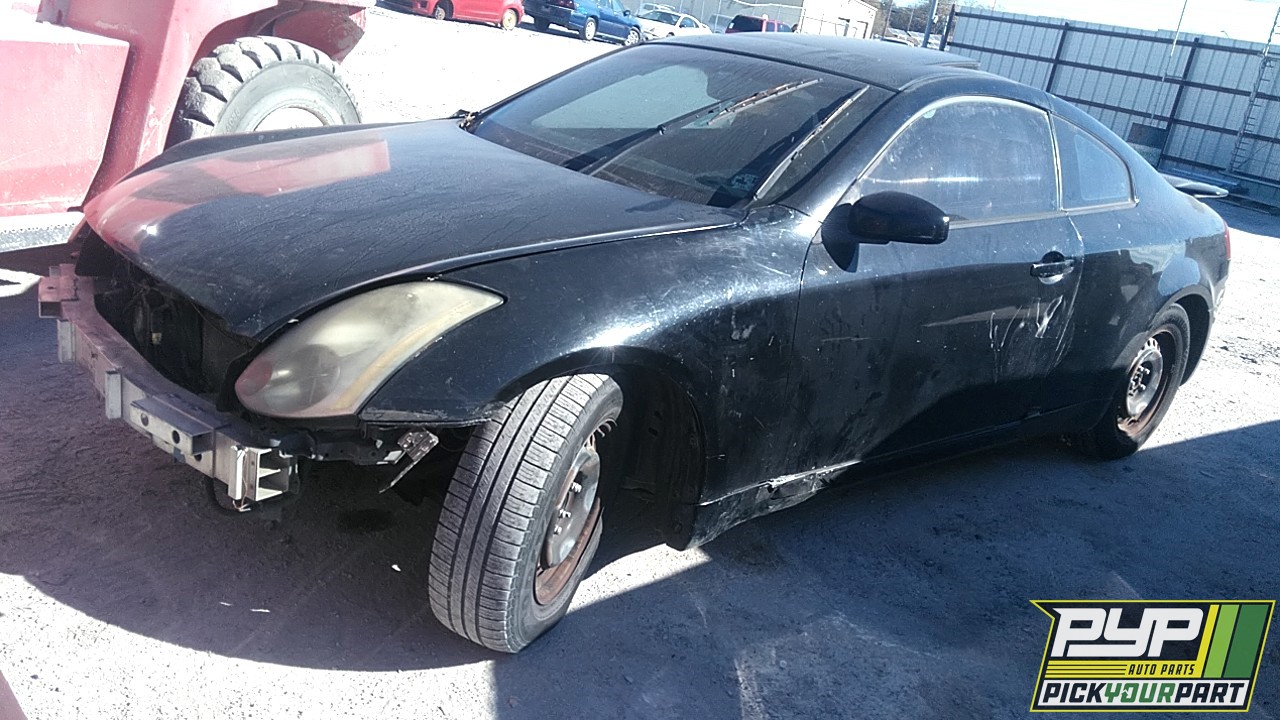 2004 INFINITI G35 partes disponibles