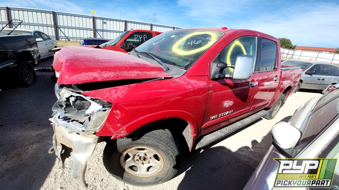 2010 NISSAN TITAN partes disponibles