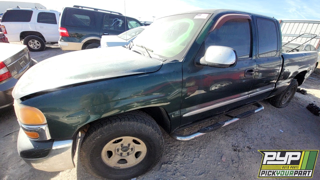 2001 GMC SIERRA 1500 partes disponibles