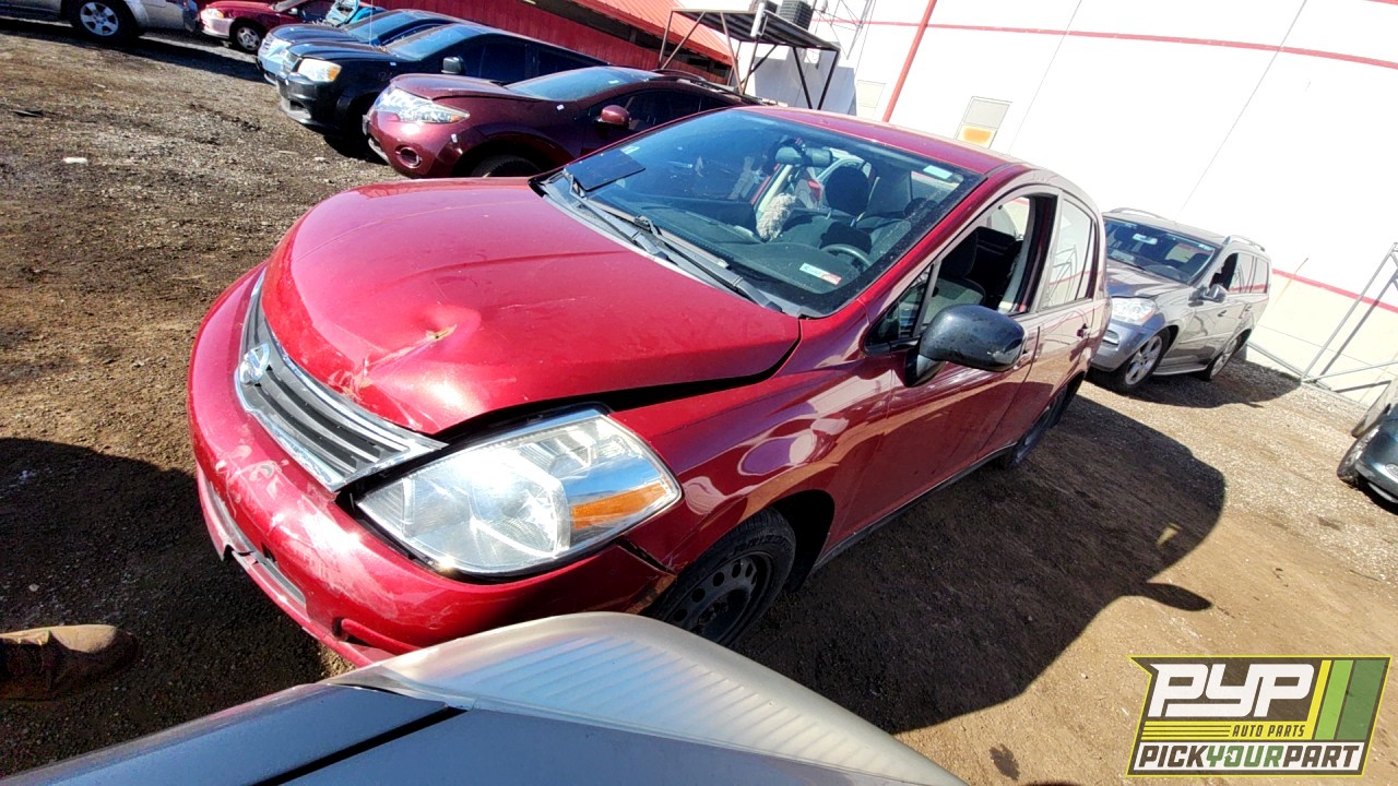 2011 NISSAN VERSA partes disponibles