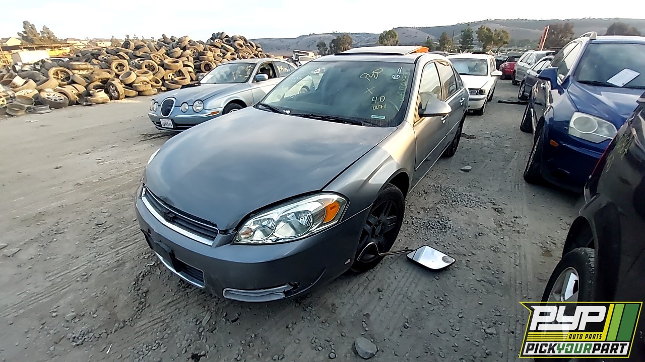 2007 CHEVROLET IMPALA partes disponibles