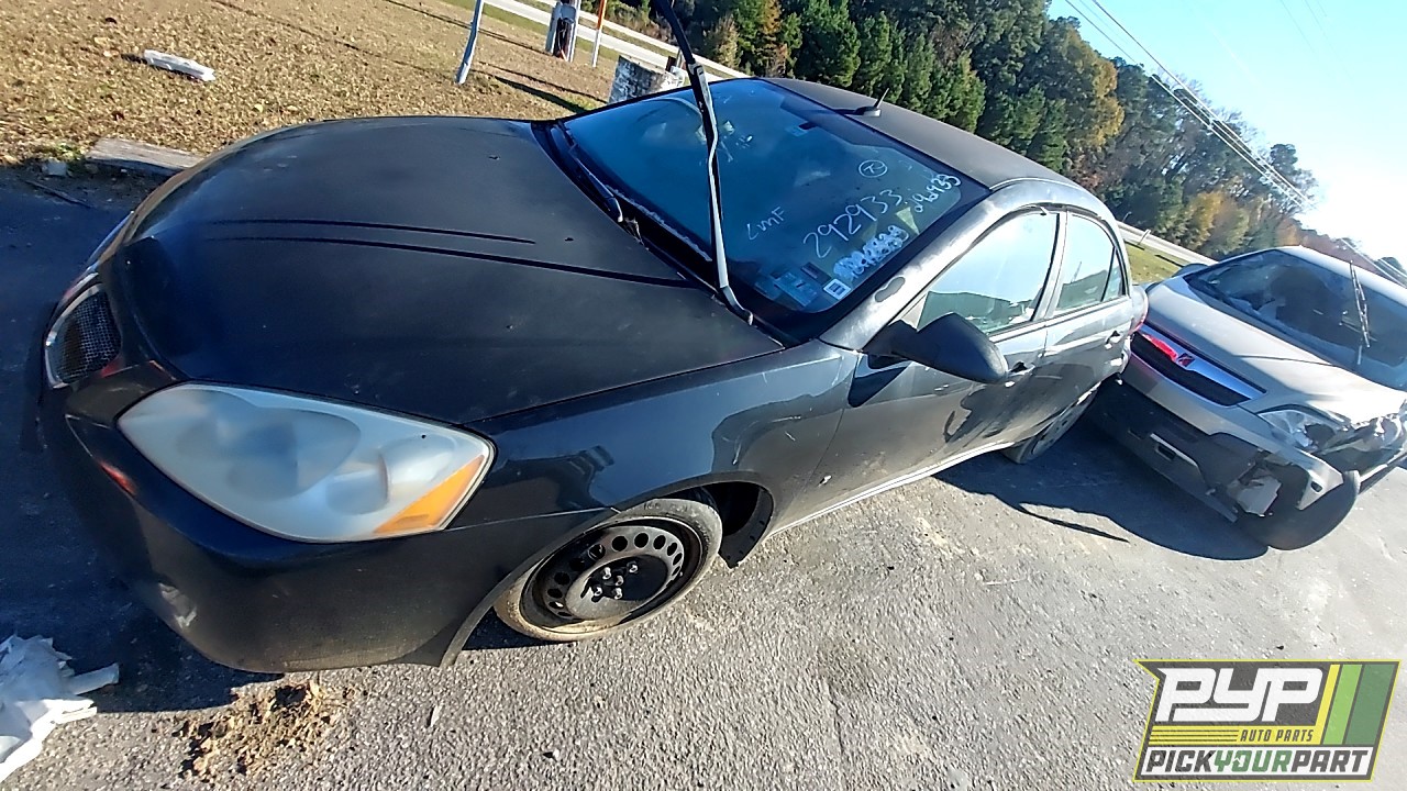 2008 PONTIAC G6 partes disponibles