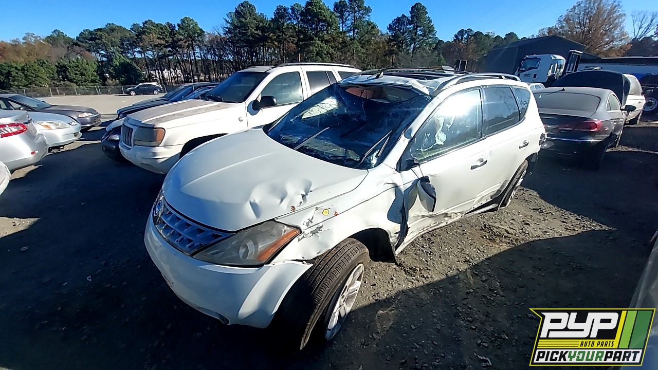 2006 NISSAN MURANO available for parts