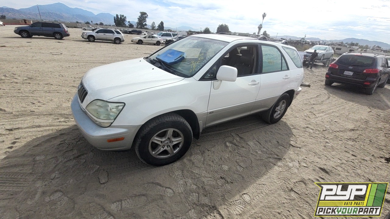 2002 LEXUS RX300 partes disponibles