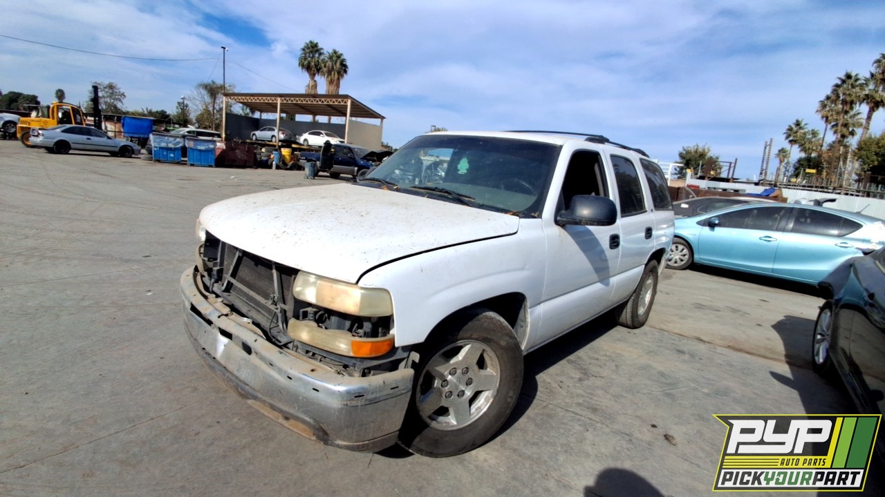 2002 CHEVROLET TAHOE partes disponibles