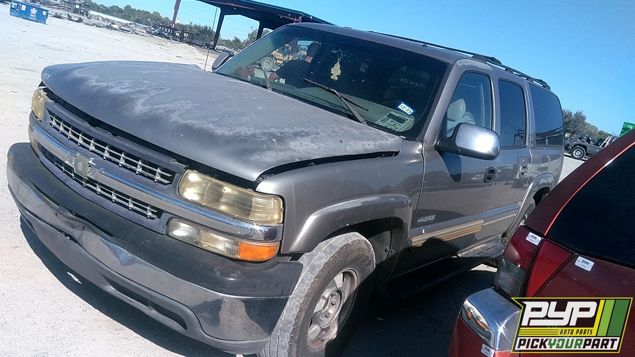 2002 CHEVROLET SUBURBAN 1500 available for parts