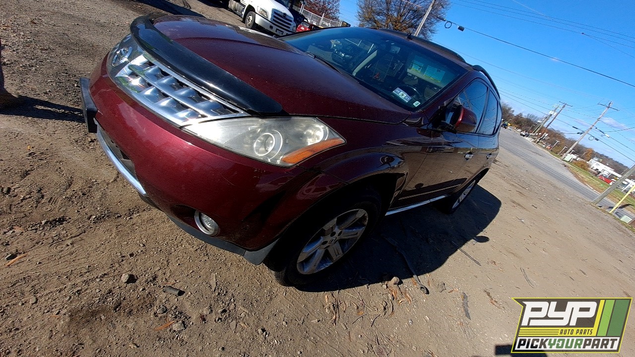 2007 NISSAN MURANO available for parts