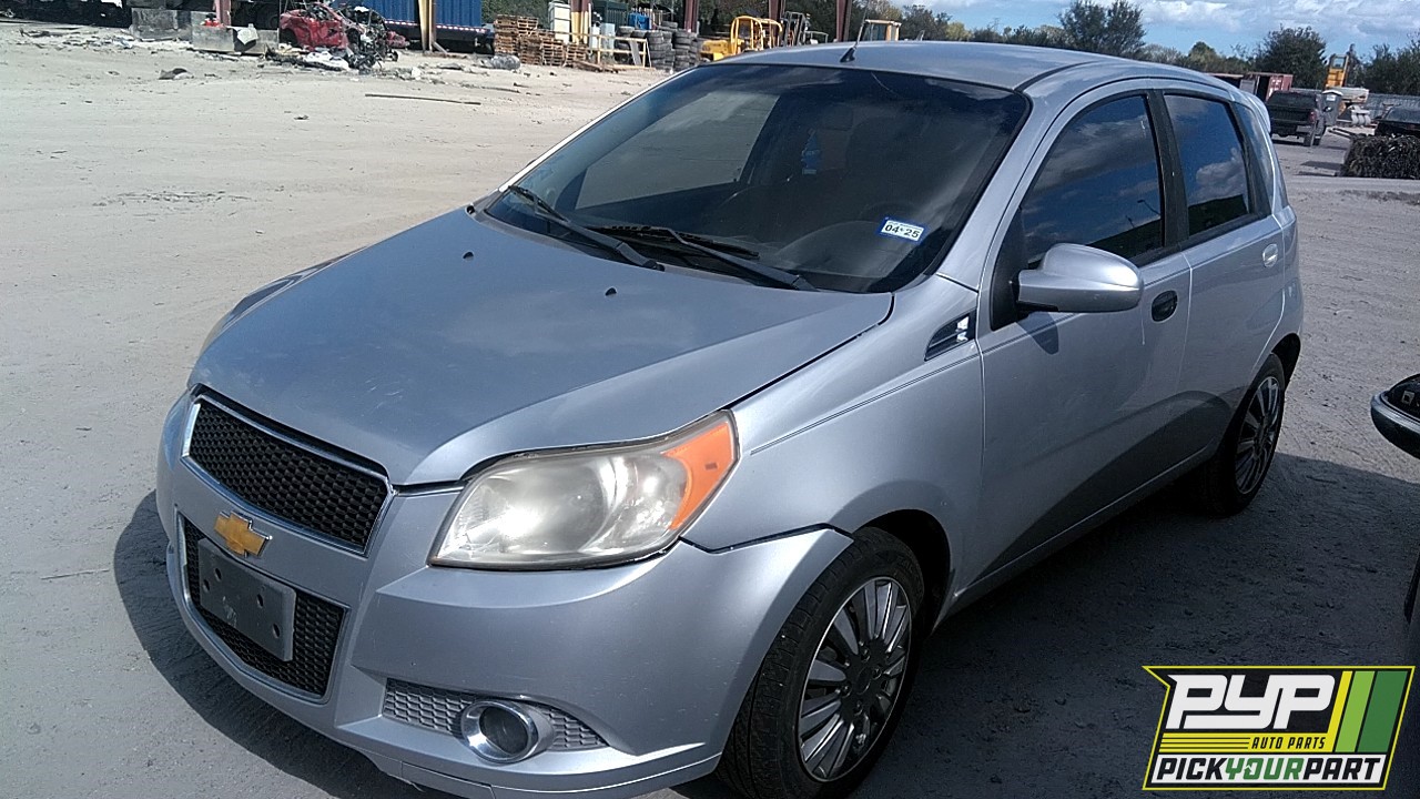 2011 CHEVROLET AVEO5 partes disponibles