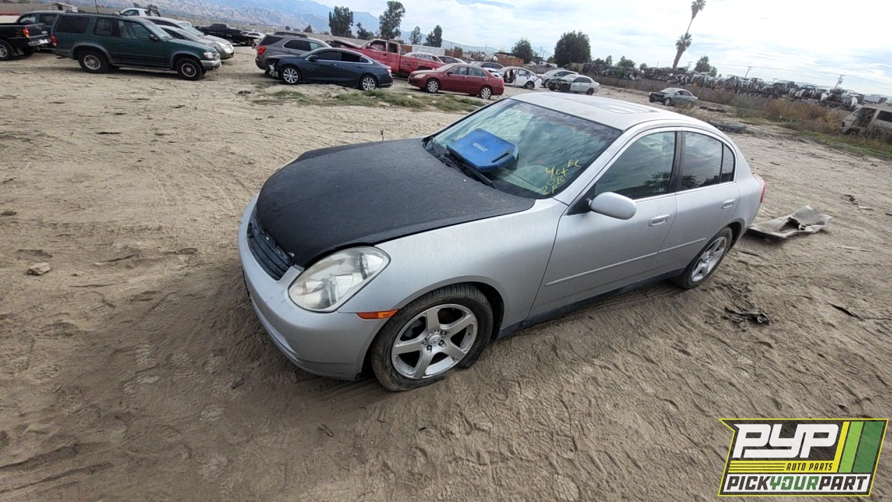 2003 INFINITI G35 available for parts