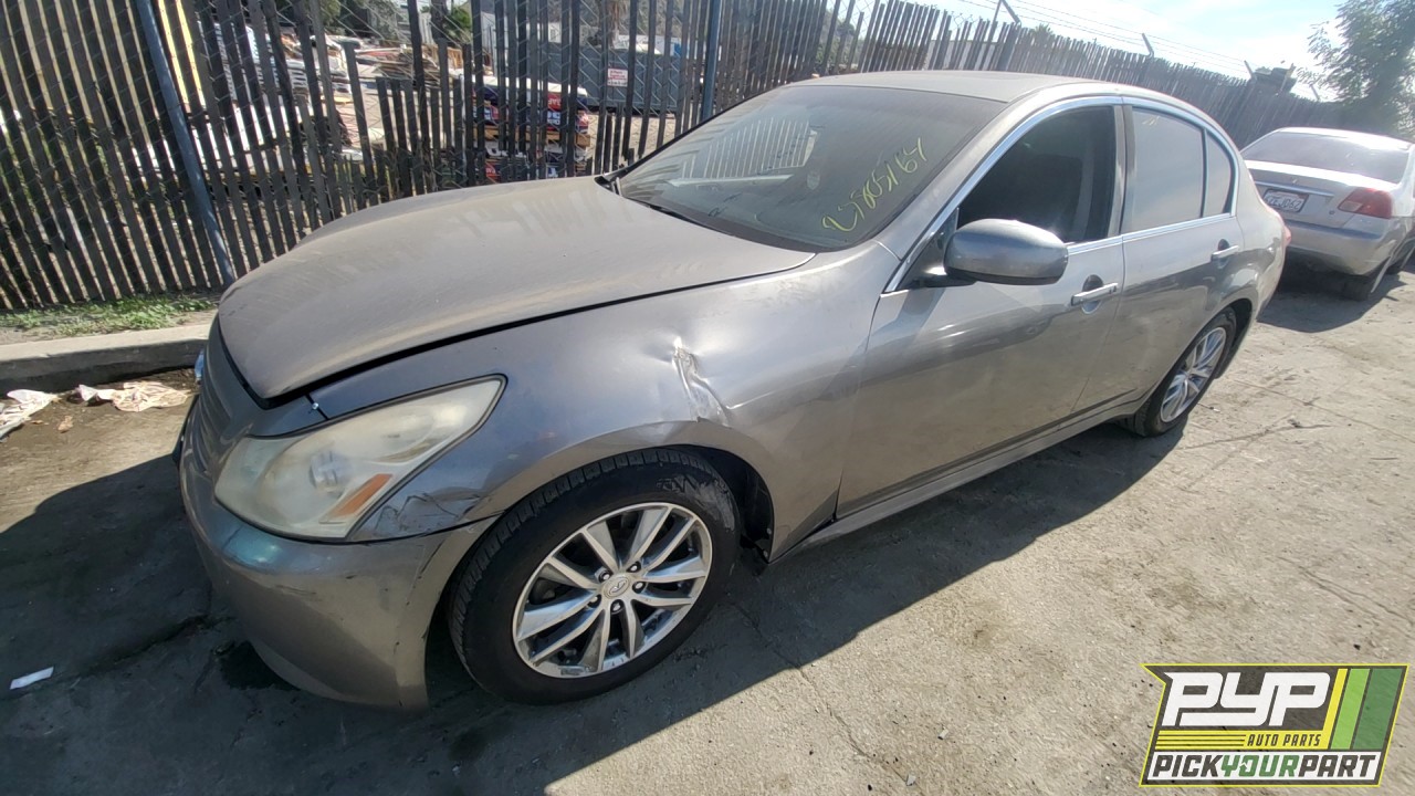 2007 INFINITI G35 partes disponibles