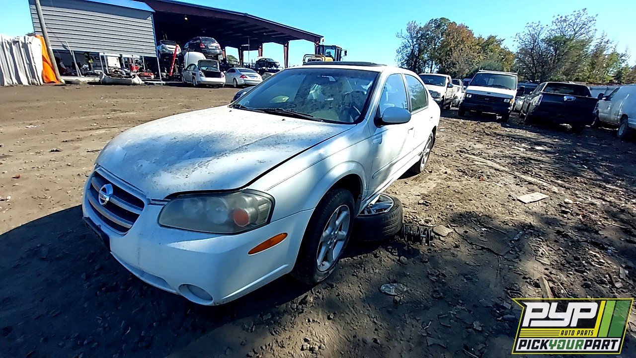 2002 NISSAN MAXIMA available for parts
