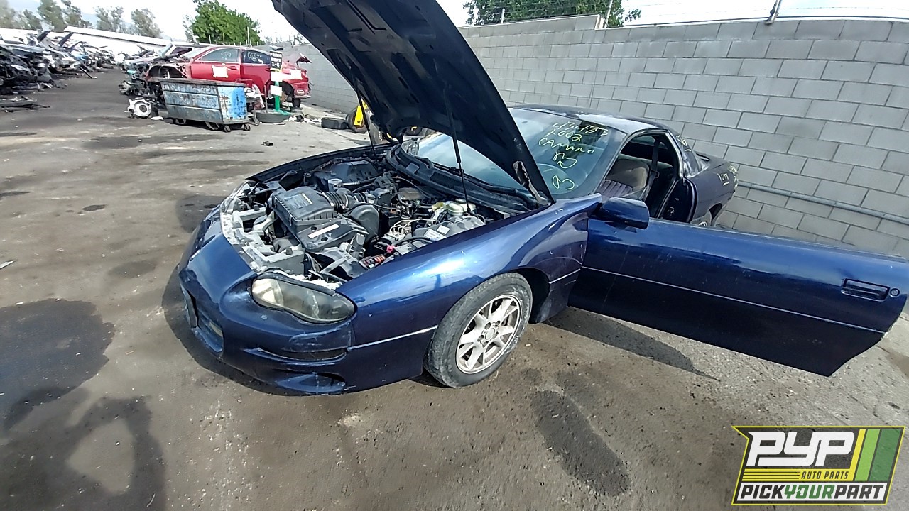 2002 CHEVROLET CAMARO partes disponibles