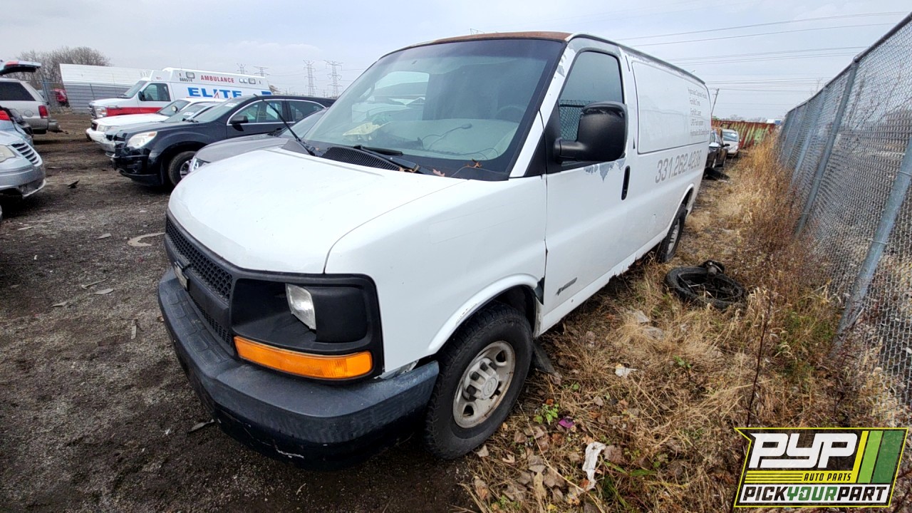 2006 CHEVROLET EXPRESS 2500 partes disponibles