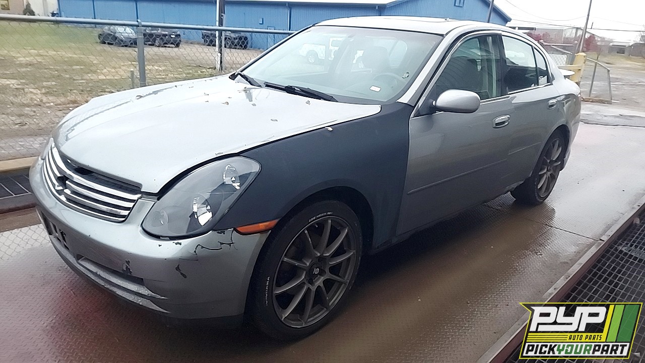 2004 INFINITI G35 available for parts